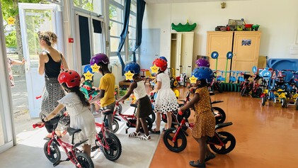 168 - Des vélos pour l'école maternelle Alain Fournier !