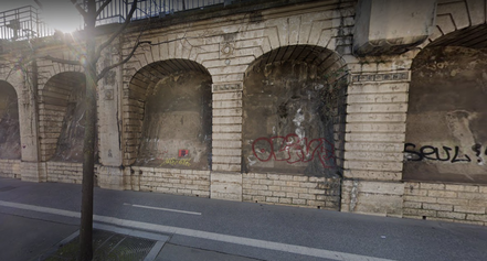 Embellir les arches des voies ferrées donnant sur l&#39;Avenue Berthelot