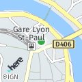 OpenStreetMap - Place Saint-Paul, Lyon, France