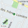 OpenStreetMap - Avenue des Frères Lumière, Lyon, France